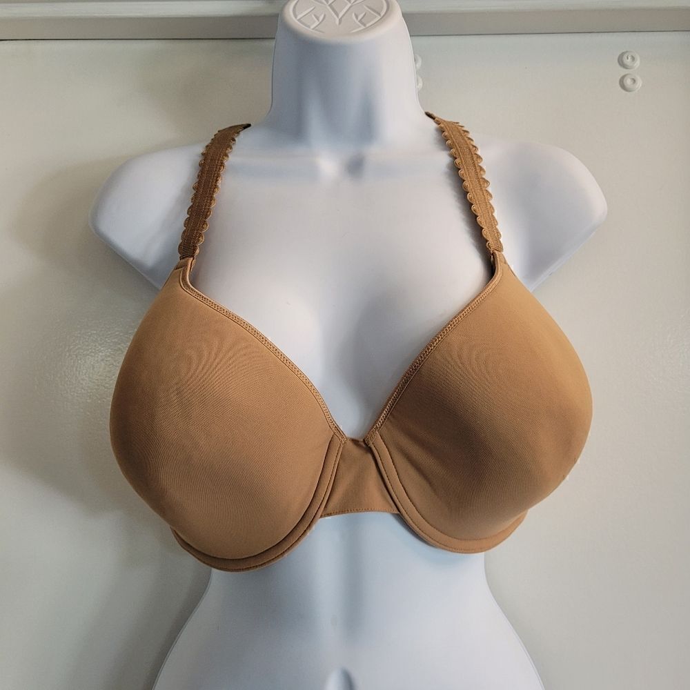 Le Mystere Renaissance Carina T-shirt Bra sz 36G * Tan Beige  Convertible
